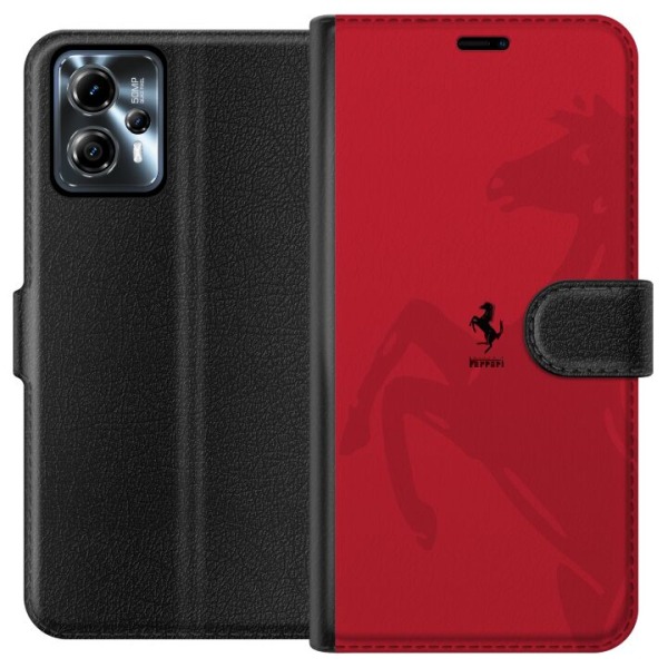 Motorola Moto G13 Lompakkokotelo Ferrari