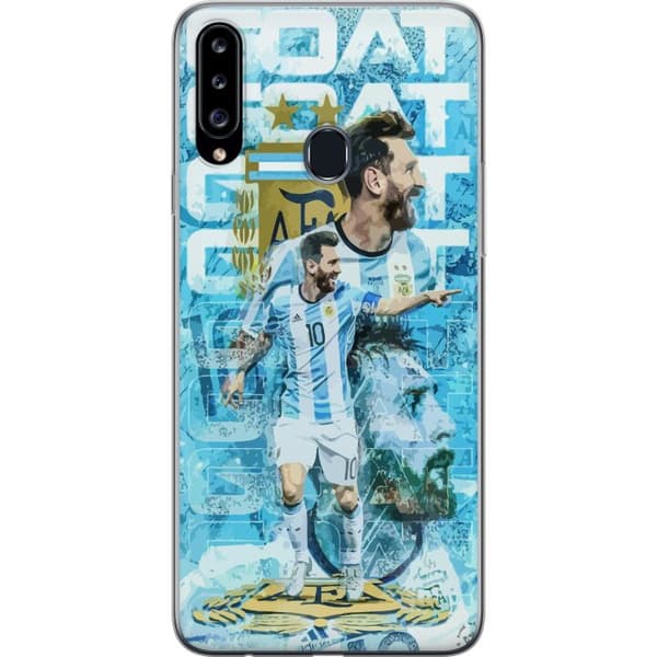 Kompatibelt Mobilskal till Samsung Galaxy A20s Messi