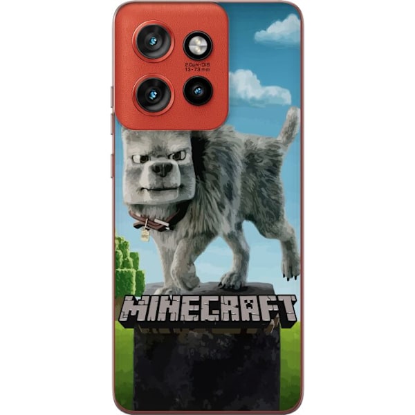 Motorola Edge 50 Neo Genomskinligt Skal A Minecraft Movie