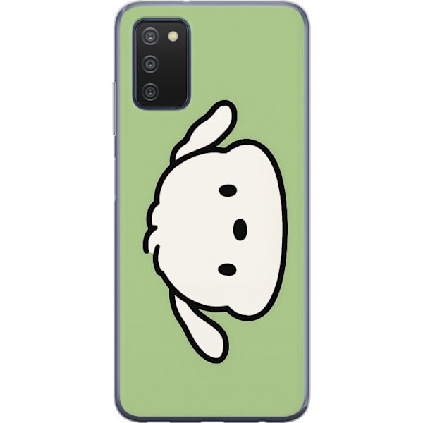 Samsung Galaxy A03s Gjennomsiktig deksel Snoopy Flip