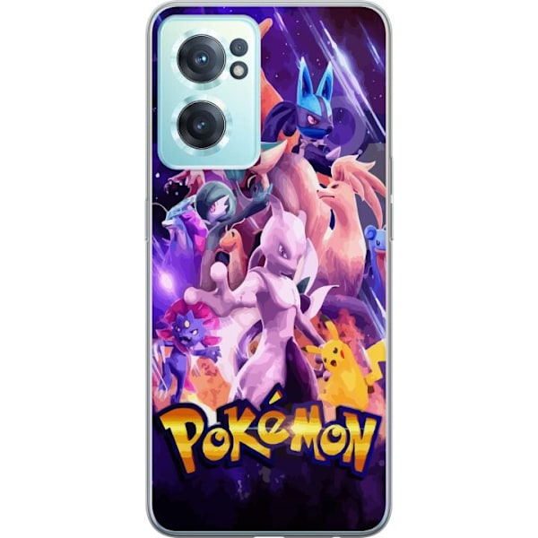 OnePlus Nord CE 2 5G Gennemsigtig cover Pokemon