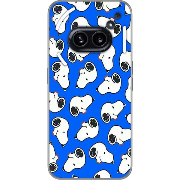 Nothing Phone (2a) Gennemsigtig cover Snoopy