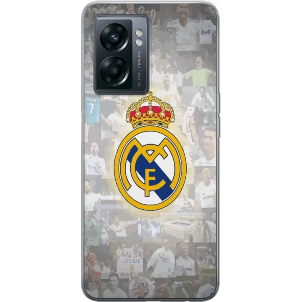 OnePlus Nord N300 Gjennomsiktig deksel Real Madrid