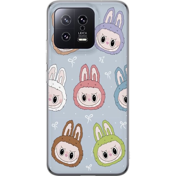 Xiaomi 13 Läpinäkyvä kuori Pastel Labubu