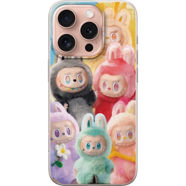 Apple iPhone 16 Pro Läpinäkyvä kuori Labubu Luonnos Tyyli