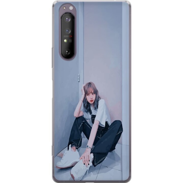 Sony Xperia 1 II Genomskinligt Skal Lisa from Blackpink – K-pop Style Icon