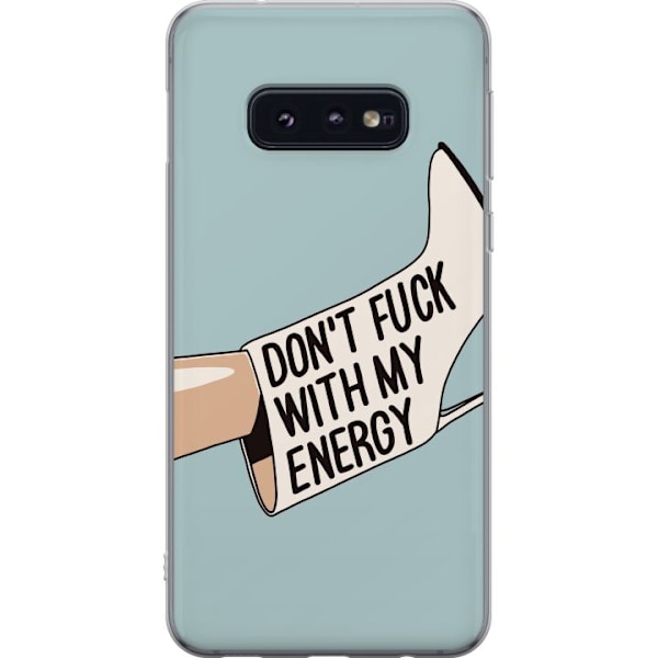 Samsung Galaxy S10e Gennemsigtig cover Energi Hæl