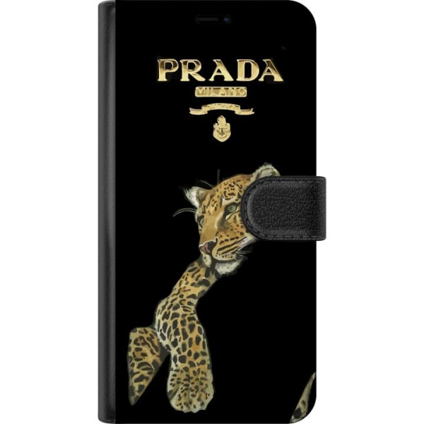 Apple iPhone 12 mini Lompakkokotelo Prada Leopard