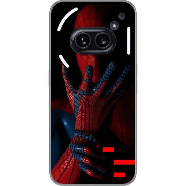 Nothing Phone (2a) Gennemsigtig cover Spiderman kraft