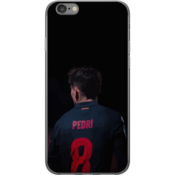 Apple iPhone 6 Genomskinligt Skal Pedri FC Barcelona Fotboll S