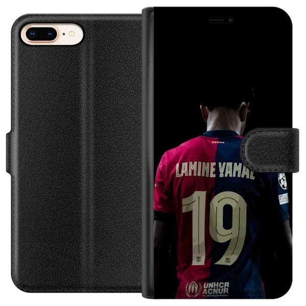 Kompatibelt Lommeboketui til Apple iPhone 8 Plus Lamine Yamal