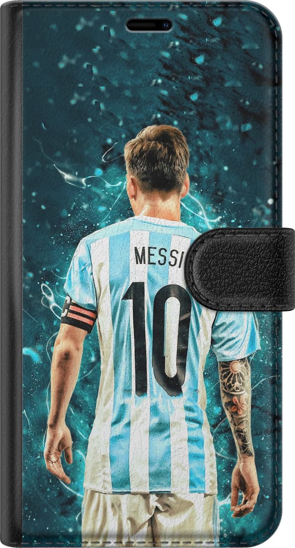 Kompatibelt Plånboksfodral till Samsung Galaxy S23+ Messi