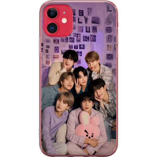 Kompatibelt Mobilskal till Apple iPhone 11 BTS lila