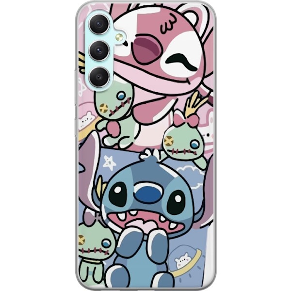Samsung Galaxy A34 Genomskinligt Skal Stitch
