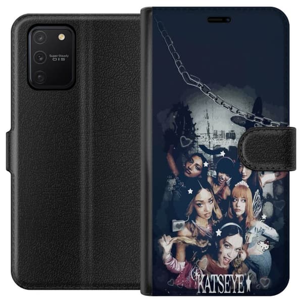 Kompatibel Tegnebogsetui til Samsung Galaxy S10 Lite KATSEYE sort
