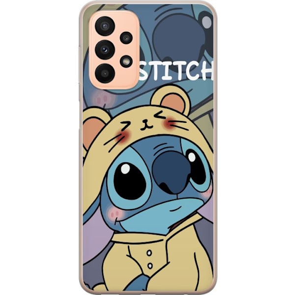 Samsung Galaxy A23 5G Genomskinligt Skal Stitch