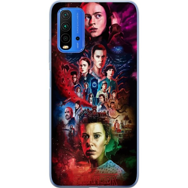 Xiaomi Redmi Note 9 4G Genomskinligt Skal Stranger Things 5