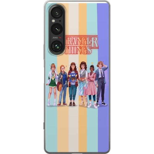 Sony Xperia 1 V Genomskinligt Skal Stranger Things