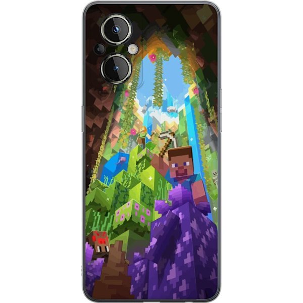 OnePlus Nord N20 5G Genomskinligt Skal Minecraft