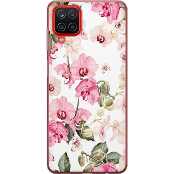 Samsung Galaxy A12 Deksel / Mobildeksel - Blomster