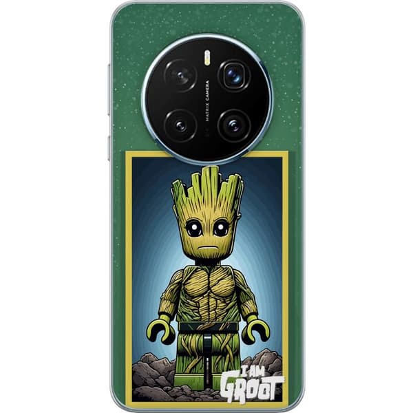 Kompatibelt Mobildeksel til Honor Magic7 Pro Robot med röda ögon grå