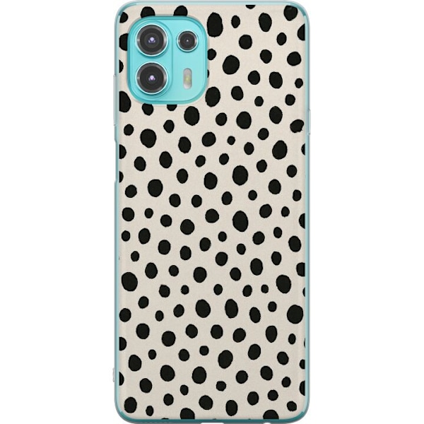 Motorola Edge 20 Lite Genomskinligt Skal Dot Dance
