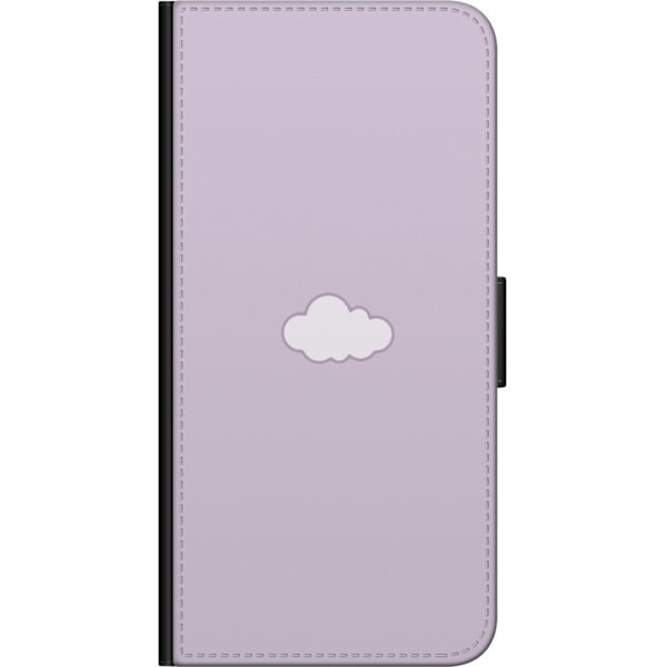 Huawei P40 Tegnebogsetui Lilla Sky - minimalistisk sky på lil