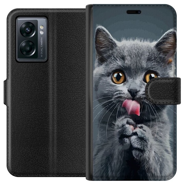 OnePlus Nord N300 Lommeboketui Katt