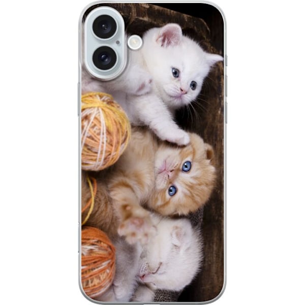 Apple iPhone 16 Plus Gennemsigtig cover Katte