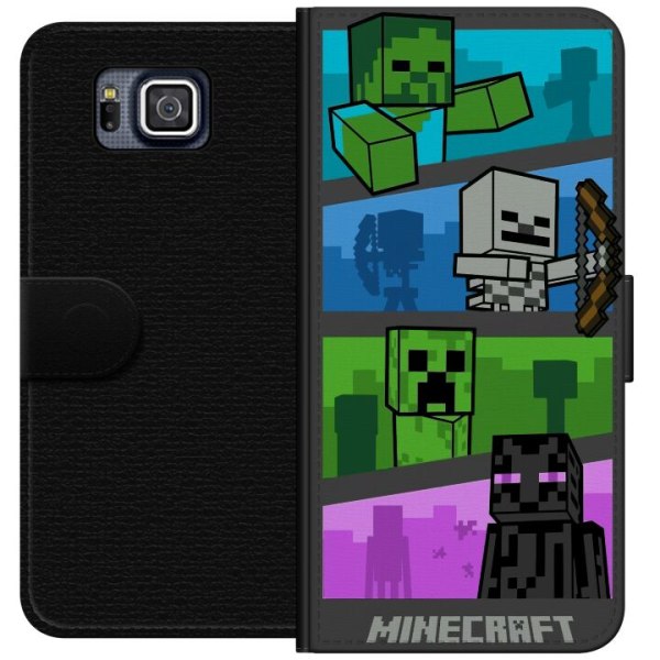 Samsung Galaxy Alpha Plånboksfodral Minecraft