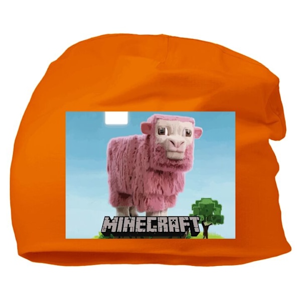 Lue for Voksen | Varm Beanie i Mykt Materiale A Minecraft Movie Oransje one size