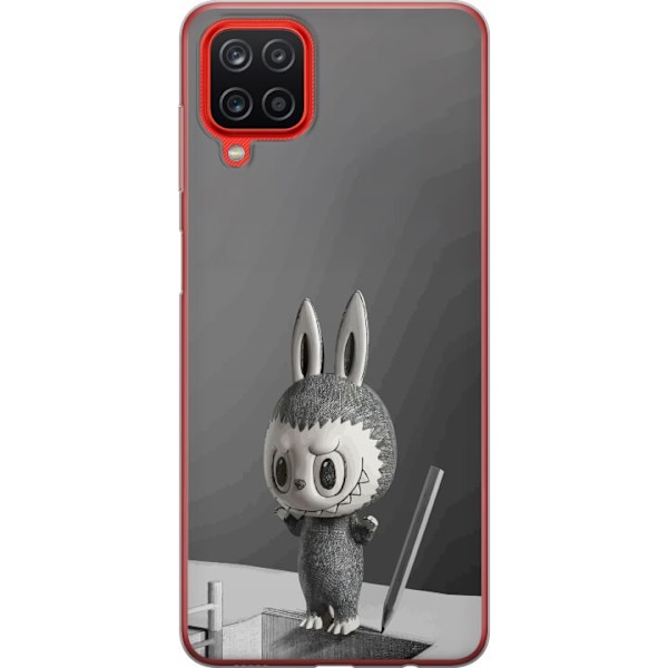 Samsung Galaxy A12 Genomskinligt Skal Pop Mart MEGA LABUBU LAB