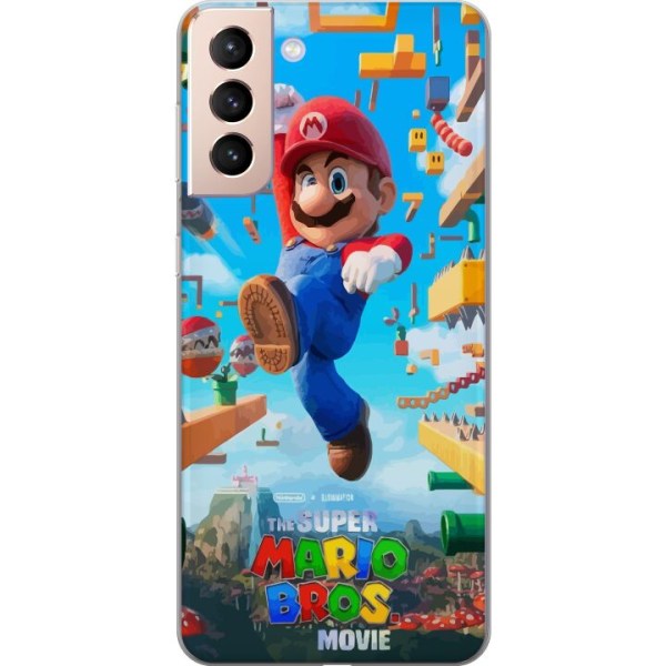 Samsung Galaxy S21 Gjennomsiktig deksel Super Mario Bros