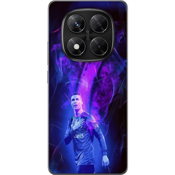Xiaomi Redmi Note 14 Pro Genomskinligt Skal Ronaldo 7 – Fotbollslegend i Action för Fans