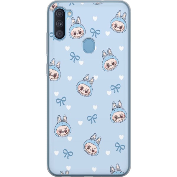 Samsung Galaxy A11 Gennemsigtig cover Labubu Ildånd