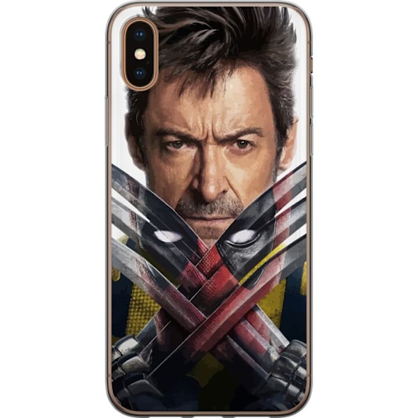 Apple iPhone X Gennemsigtig cover Deadpool & Wolverine