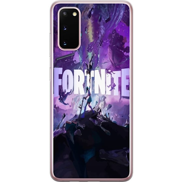 Samsung Galaxy S20 Gennemsigtig cover Fortnite