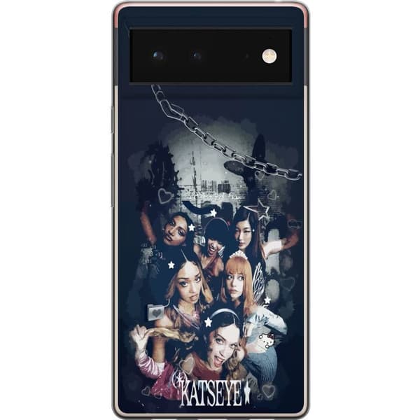 Kompatibel Mobilcover til Google Pixel 6 KATSEYE sort
