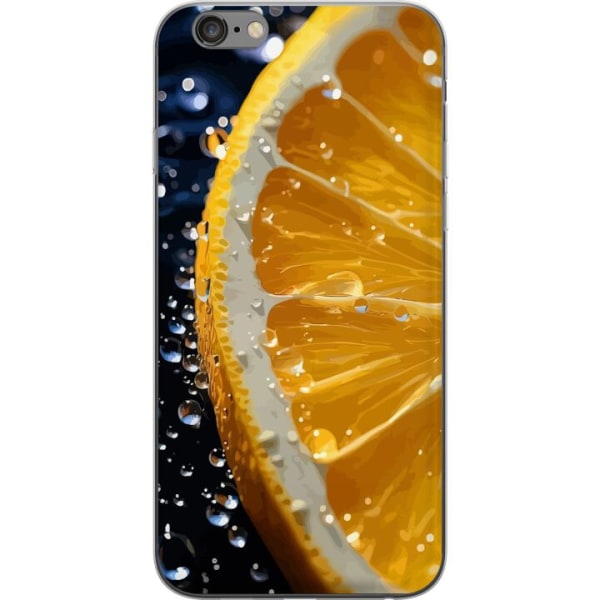 Apple iPhone 6 Plus Genomskinligt Skal Apelsin