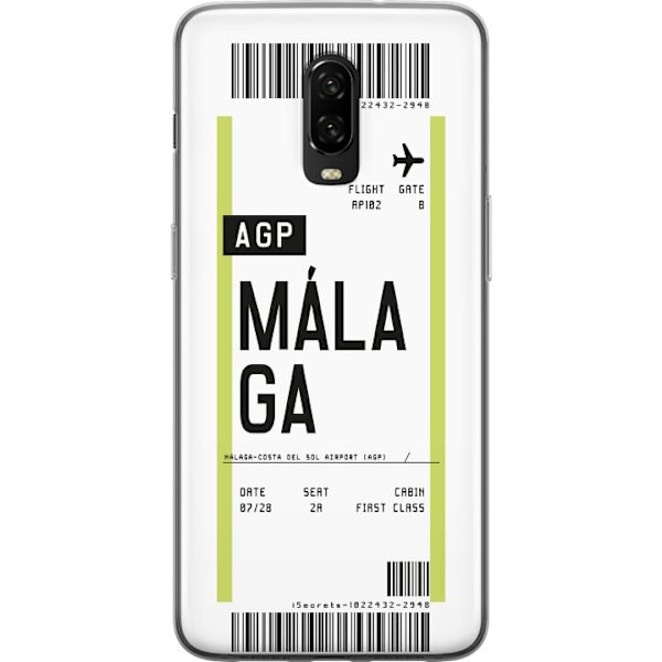 OnePlus 6T Gjennomsiktig deksel Malaga