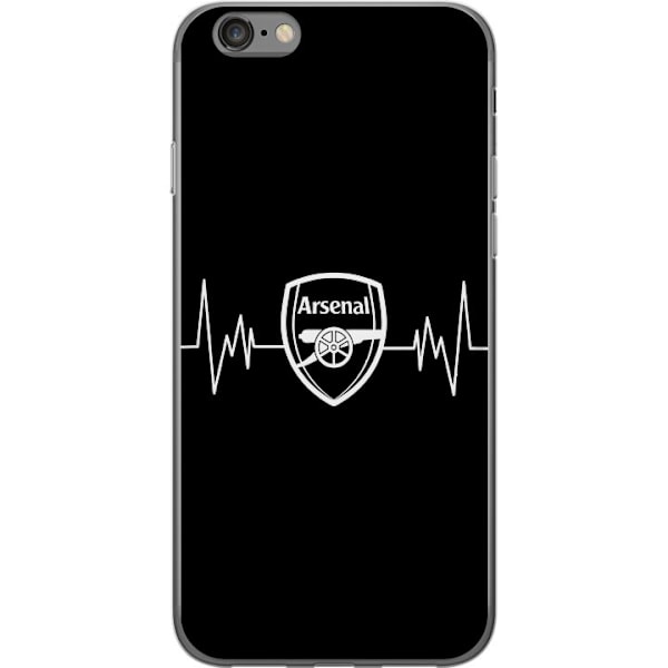 Apple iPhone 6s Genomskinligt Skal Arsenal