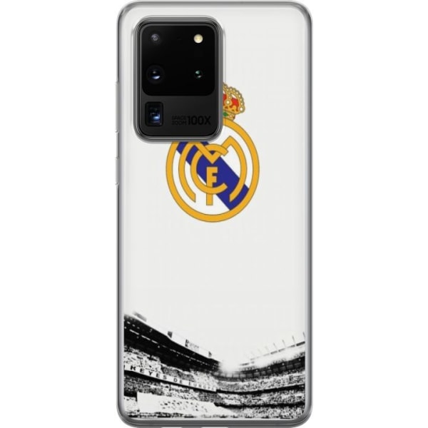 Samsung Galaxy S20 Ultra Gennemsigtig cover Real Madrid