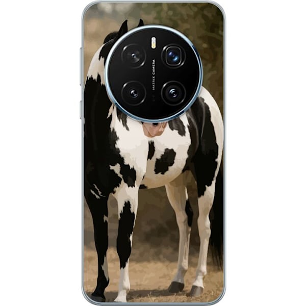 Honor Magic7 Pro Läpinäkyvä kuori Kaunis Hevonen - elegantti hevonen kuva-aihe