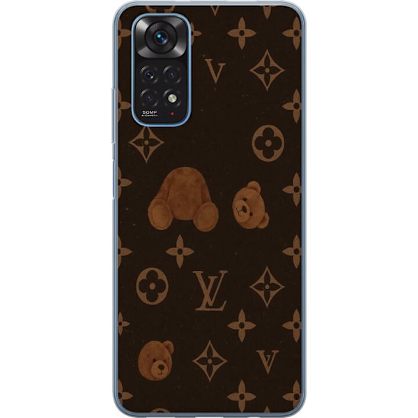 Xiaomi Redmi Note 11 Läpinäkyvä kuori Plush Luxe