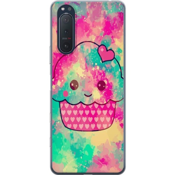 Sony Xperia 5 II Gennemsigtig cover Cupcake