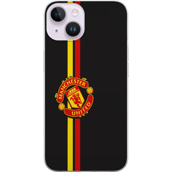 Apple iPhone 14 Gennemsigtig cover Manchester United F.C.