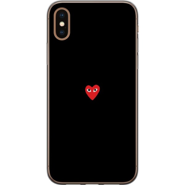 Apple iPhone X Cover / Mobilcover - Hjerte