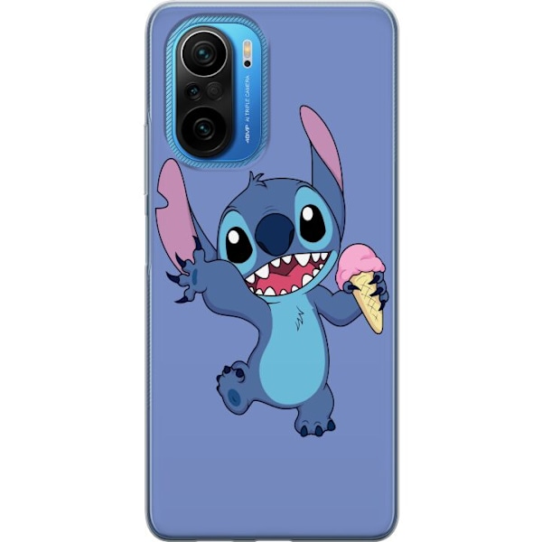 Xiaomi Poco F3 Genomskinligt Skal Stitch