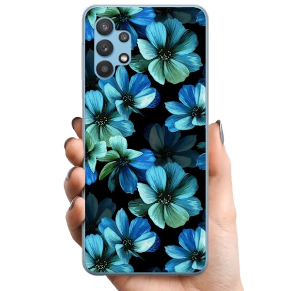 Samsung Galaxy A32 5G TPU Mobilskal Midnight Garden