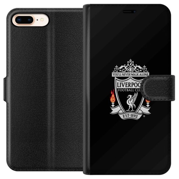 Apple iPhone 8 Plus Lommeboketui Liverpool FC